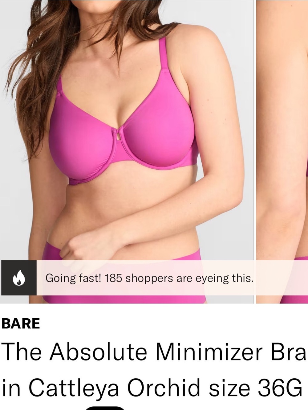 Bare Necessities Absolute Minimizer Bra